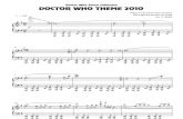 Doctor Who Piano Book