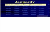 Ch 1 and 2 Review Jeopardy