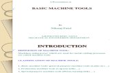 BASIC MACHINE TOOLS