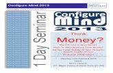 Configure Mind 2013- Money Matters