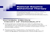rational emotive behaviour therapy