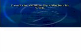 Lead the Online Revolution in CTE