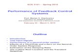 Performance of Feedback Control Systems (Stachowicz, 2010)