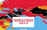 Reporters Without Borders -PRESS FREEDOM INDEX 2013