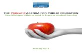The Public's Agenda for Public Education