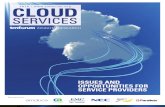 Cloud Services - Issues and Opportunities for Services Providers