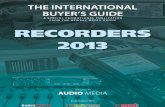 Recorders 2013