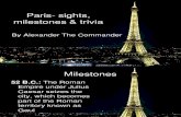 Paris- Sights Milestones Trivia