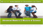 Brochure masters et MS