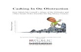 Cashing In On Obstruction