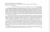 MICHAEL SPRINKER - FROM PRAGUE TO PARIS - FORMALISM AS A METHOD IN LITERARY STUDIES