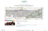 Neighborhood and Real Estate Report for the Leawood, KS. Zip Code 66211