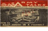 Army Talks 1945 - How to Keep House in a Foxhole