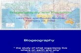 Bio Geography Evolution