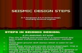 Seismic Design Steps