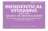 Bioidentical Vitamins