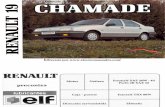 Manual del usuario del Renault 19 de 1991