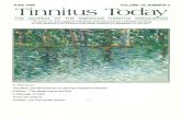 Tinnitus Today June 1994 Vol 19, No 2