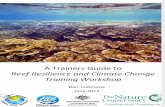 A Trainers Guide to Reef Resilience and Climate Change Training Workshop (2012)