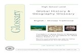 Global History Bilingual Glossary Chinese Traditional-English