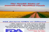 Best Risks of GMO - Clear and Present Danger