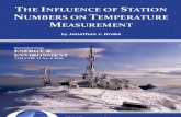 The Influence of Station Numbers on Temperature Measurement