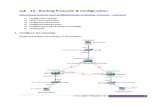 Lab - 14 - Routing Protocols & Configuration