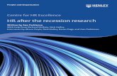 Cl-Henley Centre HR and the Recession Research Report 2012