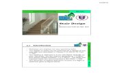 1) Staircase Design