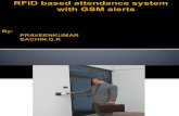 RFID Based Attendace System