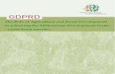 The Role of Agriculture and Rural Development in Achieving the Millennium Development Goals