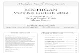 2012 Michigan Voter Guide - Alcona