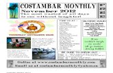 Costambar Monthly November 2012