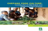 Chepang Food Culture Contribution of Wild Edible and Neglected Plant Species