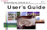 ScanGear CSU5.7(Canoscan N650U) Guide