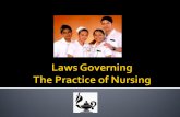 Laws Governing the Practice of Nursing