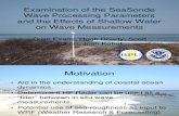 Examination of the SeaSonde Wave Processing Parameters and the Effects of Shallow Water on Wave Measurements