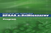 SPAS e-SciBioenergy: Program and Presentation Abstracts