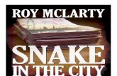 Snake in the City by Roy Mclarty