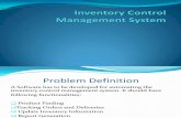 Inventory Control Management System 1
