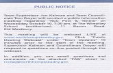 "RCC Pool & Tennis" Public Notice via Town of North Hempstead (October 2012)
