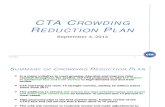 CTA Crowding Reduction Plan