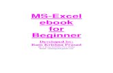 MS Excel eBook for Beginner