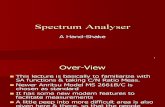 Spectrum Analyser