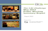 May 2012 Public Meeting Summary_FINAL 8-20-12