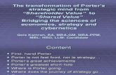 The transformation of Porter’s strategic mind from