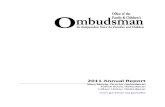 WA, Office of the Family and Children’s Ombudsman, 2011 Annual Report