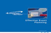 Blue Paper Effect Event Planning