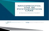 Misoprostol Use in Postabortion Care