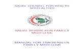 Saudi Council for Health Specialties Familymedicine